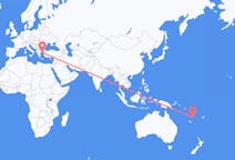出发地 瓦努阿图出发地 维拉港目的地 希腊莱姆诺斯的航班