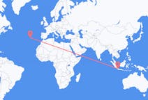 Flights from Jakarta, Indonesia to Ponta Delgada, Portugal