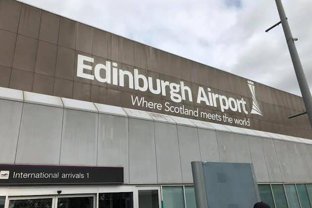 Edinburgh Lufthavn til Edinburgh City plus privat returrejse