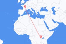 Flights from Goma, the Democratic Republic of the Congo to Aurillac, France
