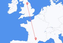 Flights from Castres, France to Leeds, England