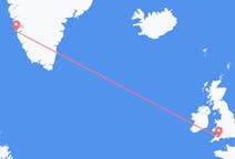 Flyreiser fra Nuuk, til Exeter
