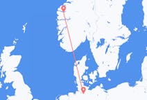 Flights from Sandane, Norway to Hamburg, Germany