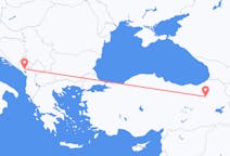 Flyg från Podgorica till Erzurum