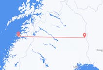 Flüge von der Stadt Pajala in die Stadt Bodø