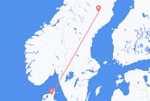 Flights from Lycksele, Sweden to Aalborg, Denmark
