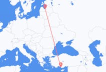 Flights from Gazipaşa to Riga