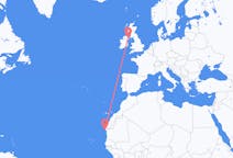 Flights from Nouadhibou, Mauritania to Belfast, Northern Ireland