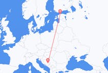 Vols de Tallinn pour Sarajevo
