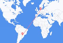 브라질 포스 두 이구아수에서 출발해 독일 하노버로(으)로 가는 항공편