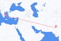Flyreiser fra Rahim Yar Khan, Pakistan til Athen, Hellas