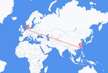 Flyreiser fra Xiamen, Kina til Bremen, Tyskland