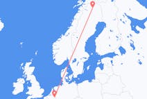 Flights from Maastricht, the Netherlands to Kiruna, Sweden