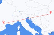 Flyreiser fra Castres, til Cluj Napoca