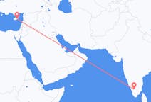 出发地 印度出发地 哥印拜陀目的地 塞浦路斯拉纳卡的航班