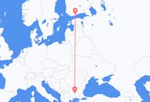 Flights from Plovdiv, Bulgaria to Helsinki, Finland