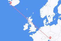 Vluchten van Ljubljana, Slovenië naar Reykjavík, IJsland
