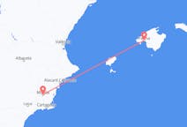 Flights from Murcia, Spain to Palma de Mallorca, Spain