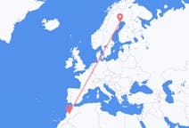 Flights from Marrakesh, Morocco to Luleå, Sweden