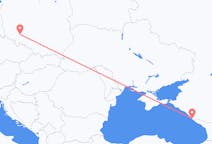 Vluchten van Sochi naar Wrocław