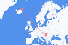 Flights from Belgrade to Egilsstaðir