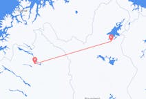 Vols depuis la ville d'Ivalo vers la ville de Kiruna