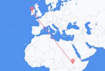 Flights from Gambela, Ethiopia to Knock, County Mayo, Ireland