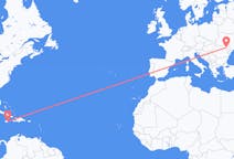 Flyreiser fra Kingston, Jamaica til Iași, Romania