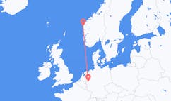 Flyreiser fra Florø, Norge til Düsseldorf, Tyskland