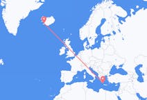 出发地 希腊出发地 基西拉岛目的地 冰岛雷克雅未克的航班