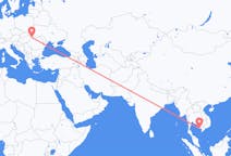 Flyreiser fra Phú Quốc, Vietnam til Satu Mare, Romania