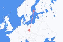 Flights from Mariehamn to Pardubice