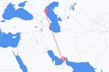 来自阿拉伯联合酋长国出发地 杜拜目的地 俄罗斯马哈奇卡拉的航班
