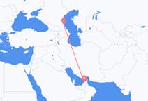 Flyg från Dubai, Förenade Arabemiraten till Machatjkala, Ryssland