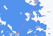 Flights from Mytilene to Mykonos