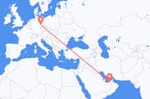 Flights from Abu Dhabi to Leipzig