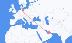 Flights from Abu Dhabi to Leipzig