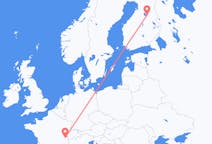 Fly fra Kajaani til Genève