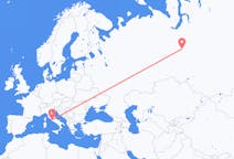 Flights from Kogalym, Russia to Rome, Italy