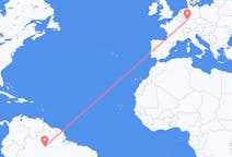 Flyreiser fra Manaus, Brasil til Frankfurt, Tyskland