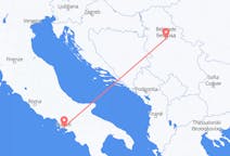 Flyg från Neapel till Belgrad