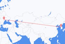 Flyreiser fra Seoul, til Chișinău