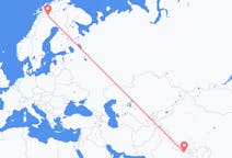 Flights from Janakpur, Nepal to Kiruna, Sweden