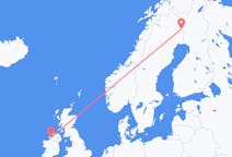 Flights from Pajala, Sweden to Donegal, Ireland