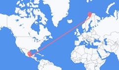 Voli da Puerto Escondido, Oaxaca, Messico to Kiruna, Svezia