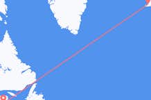 出发地 加拿大出发地 巴瑟斯特目的地 冰岛雷克雅未克的航班
