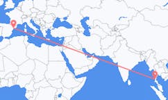 Flights from Kawthaung Township, Myanmar (Burma) to Reus, Spain
