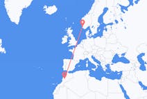 Flights from Marrakesh, Morocco to Stavanger, Norway