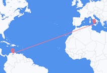Flyrejser fra Maracaibo, Venezuela til Palermo, Italien