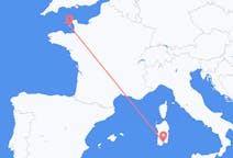 Flyrejser fra Saint Helier til Cagliari